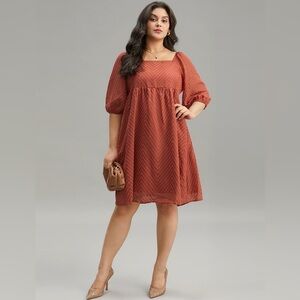Bloomchic Dress with Puff Sleeves